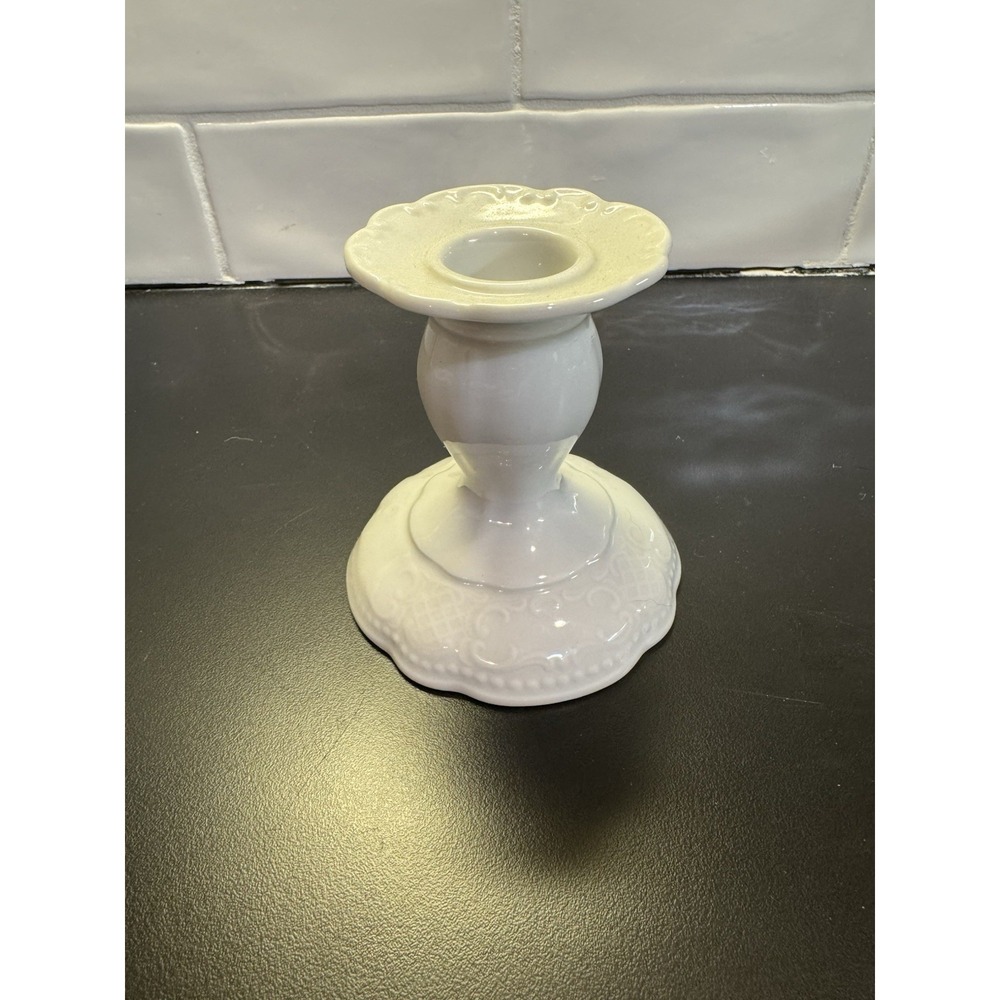 Vintage Seltmann Weiden Bavaria W. Germany‎ Porcelain Candle Stick
